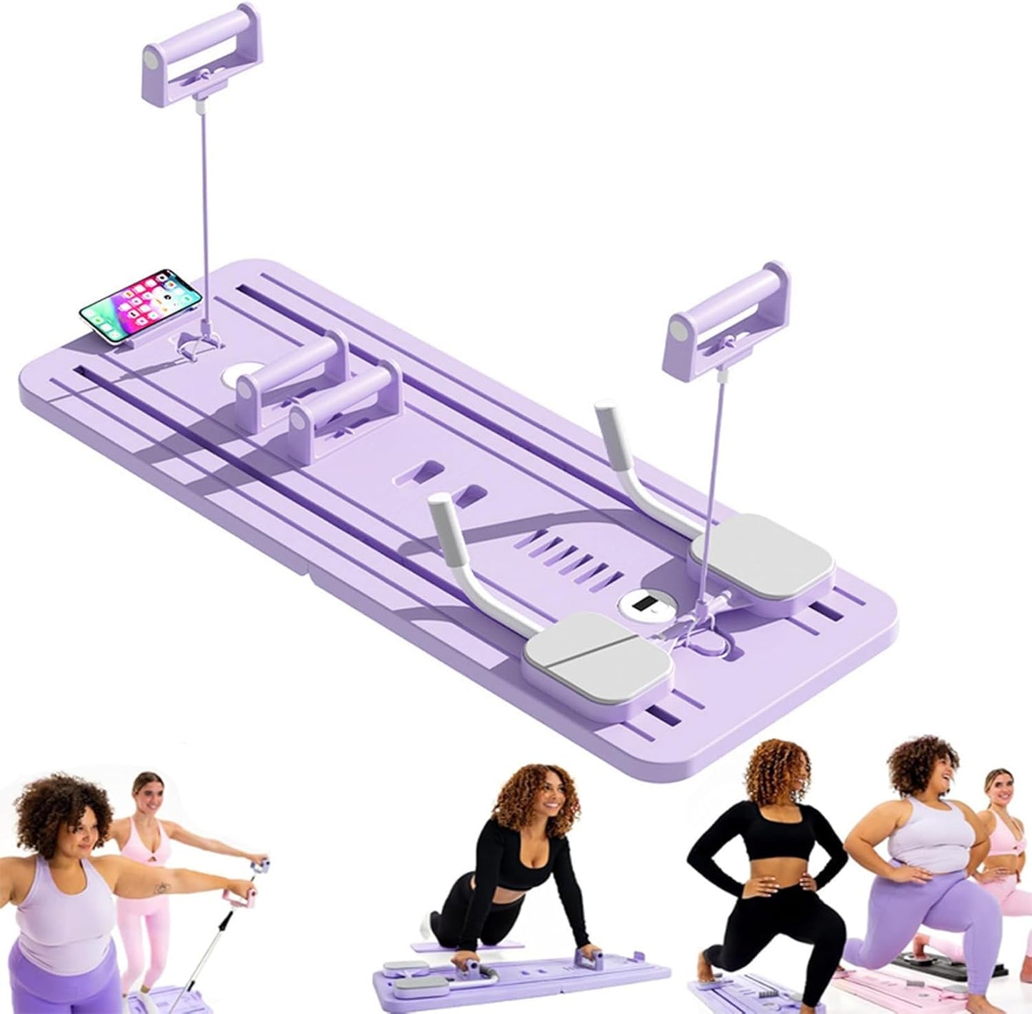PILATES GO: Tabla de pilates + Guía exclusiva + Recetario saludable