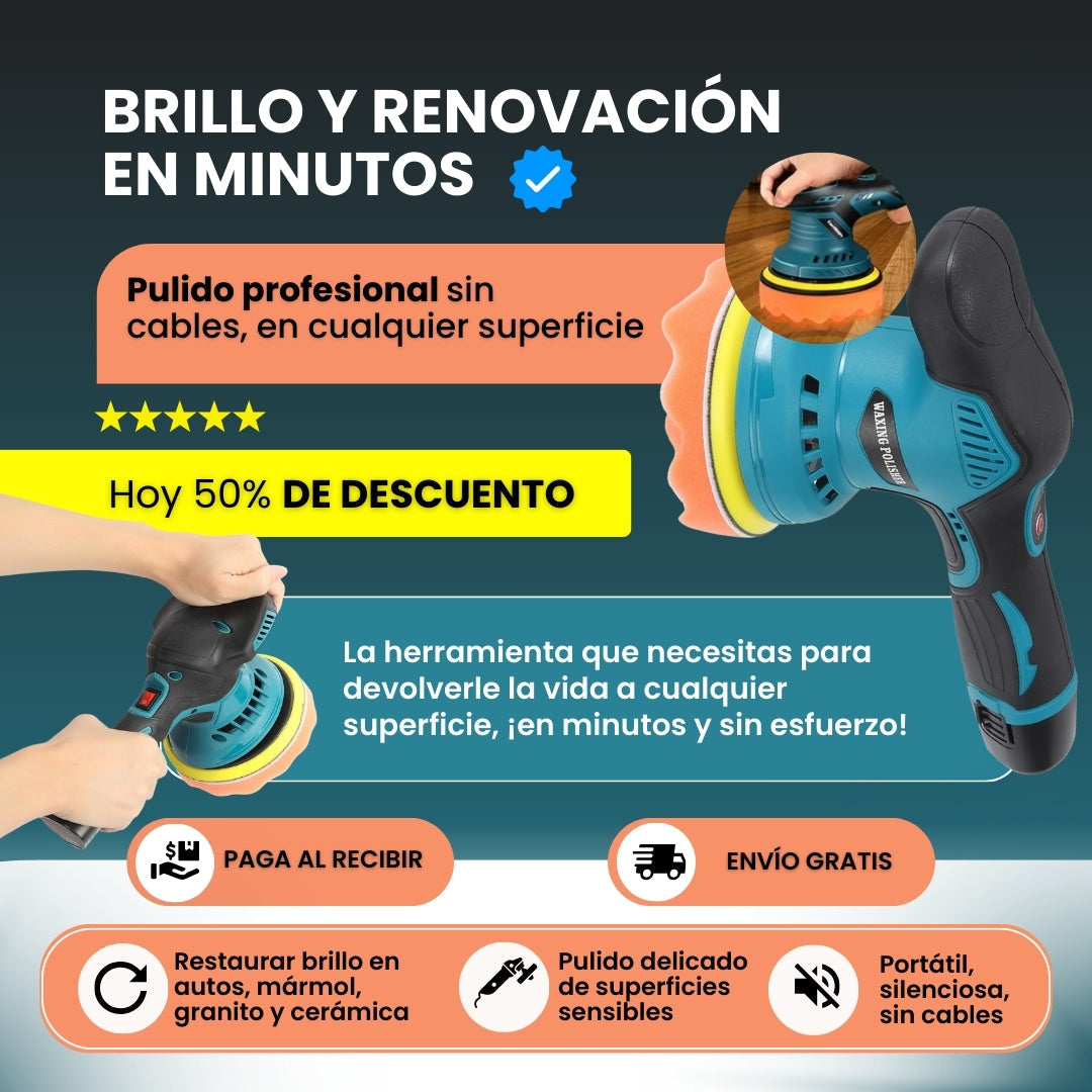 PULIDORA GW 700 W Brillo Pro en Minutos