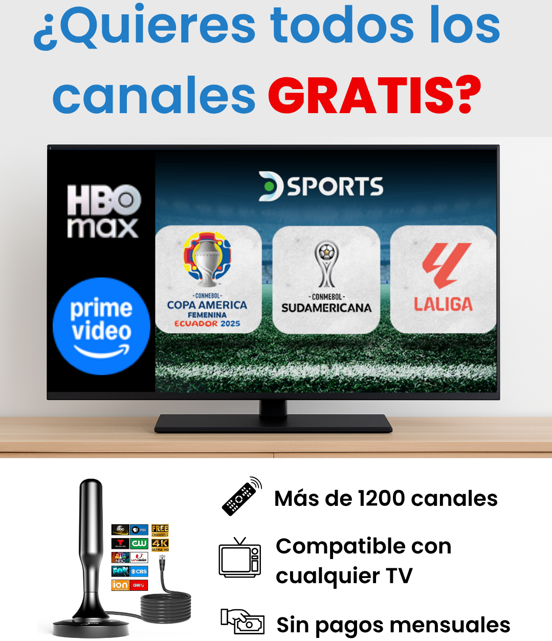 ANTENA HD: Antena TV Digital  Full HD