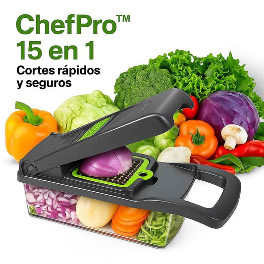 Cortador de verduras - ChefPro 15 en 1