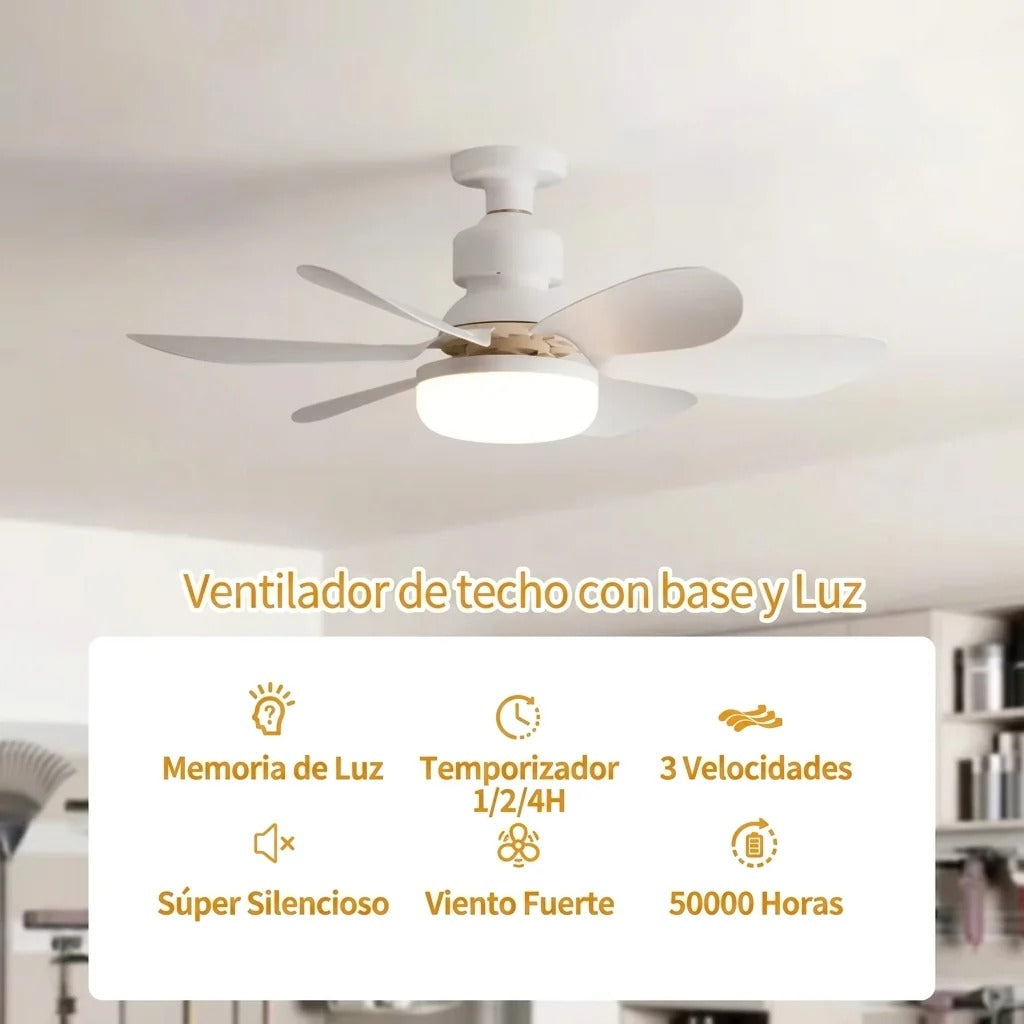 Foco con Ventilador
