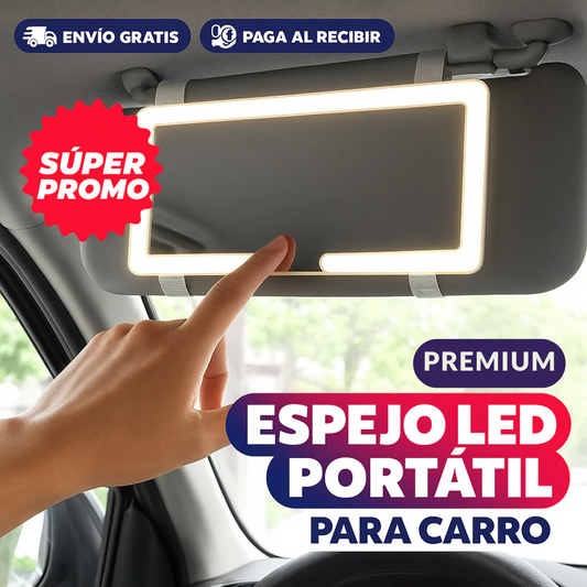Espejo Led para carro